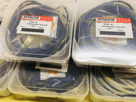 Hitachi EX100-2 Orta Bağlantı Contası Kiti EX100WD EX120-2/5 UH043 UH083 Hidrolik Silindir Kolu Kapaklı Toz Silecek Contası