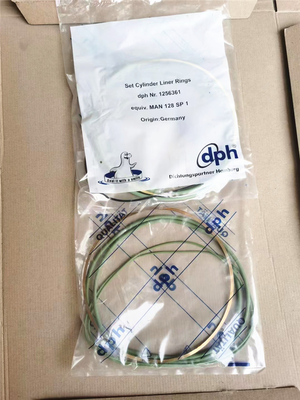 1256361 Silindir gömleği halkaları MAN 128 SP1 ağır kamyon için set rubber NBR