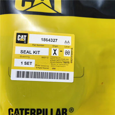 Yönlendirme Yükleyici Hidrolik Silindir Keçe Kitleri Siyah 2297194 1864327