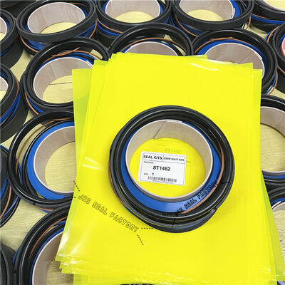 8T1462 8T-1462 NBR Siyah Oring Contası NAYLON WR Kaldırma Tift Direksiyon Hidrolik Silindir Yükleyici Conta Kiti