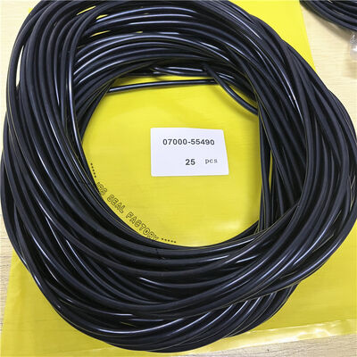 07000-55490 07000-15490 0700055490 0700015490 Kaldırma Tift Direksiyon NBR Hidrolik Silindir Yükleyici Conta Kiti için Siyah Oring