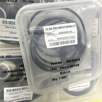 SK200-8 M2X130 Kule Dönüş Motoru Conta Takımı Hidrolik Silindir Ekskavatör Conta Takımı