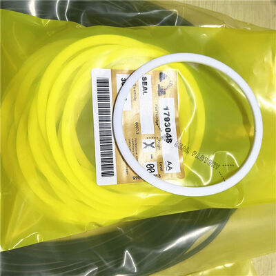 7Y1257 7Y-1257 Kaldırma Kaldırma Direksiyon Hidrolik Silindir Yükleyici Conta Kiti PTFE Beyaz Yedekleme Contası