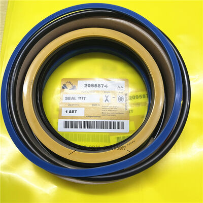 2095874 209-5874 Hidrolik Silindir Ekskavatör Bom Kolu Kova Keçe Kiti Seyahat Motor Kiti